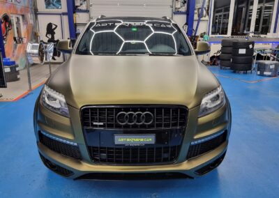 Audi mit matter Farbwechsel-Folierung bei Abt Car Design