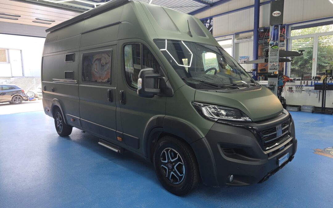 Vom silbernen Wohnmobil zum matten Hingucker